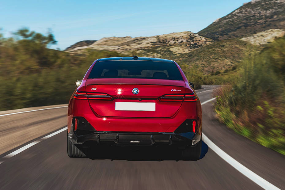 BMW i5 Rear view