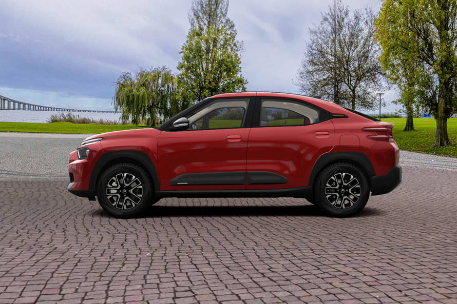 Citroen Basalt Side View (Left) 