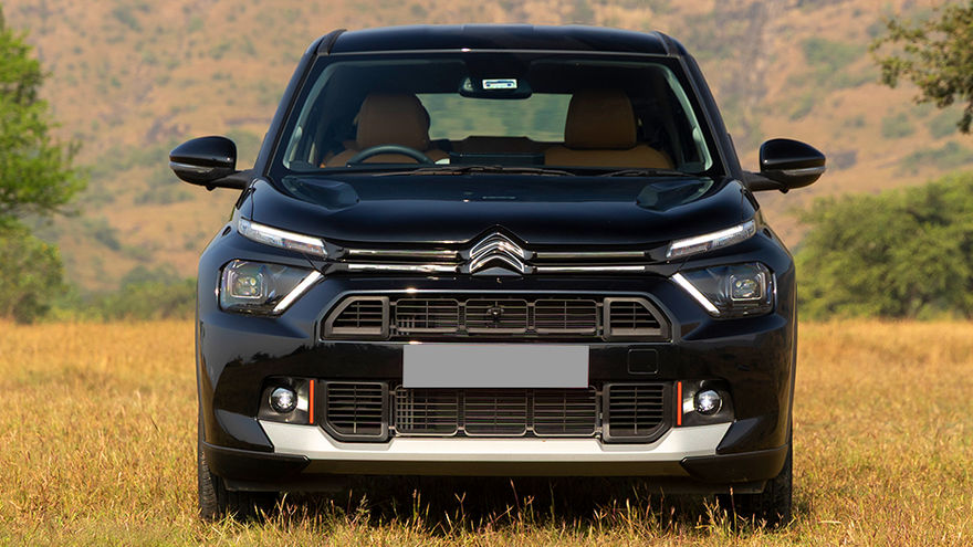 Citroen Basalt Front View Citroen Basalt Front View