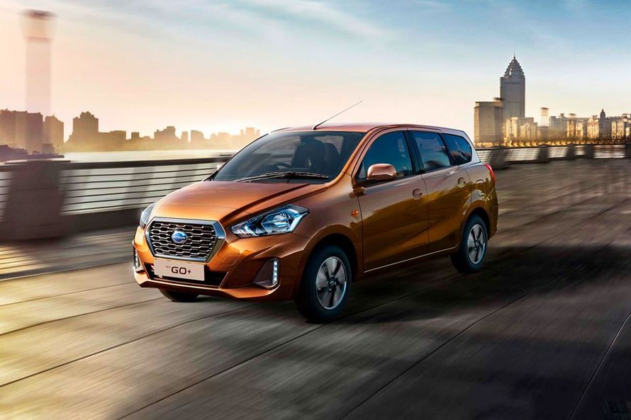 Datsun GO Plus  The Datsun Go+ facelift was launched in India in October 2018. With the facelift it receives some minor changes to the exteriors as well as interiors, while being mechanically unchanged.
