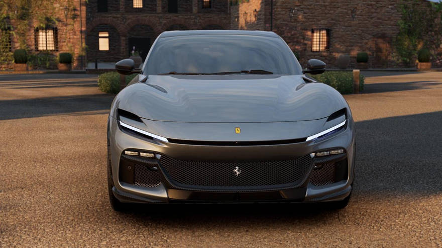 Ferrari Purosangue Front View