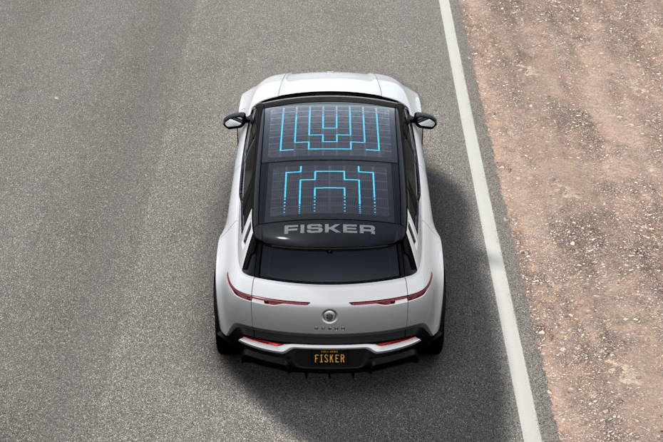 Fisker Ocean Top View
