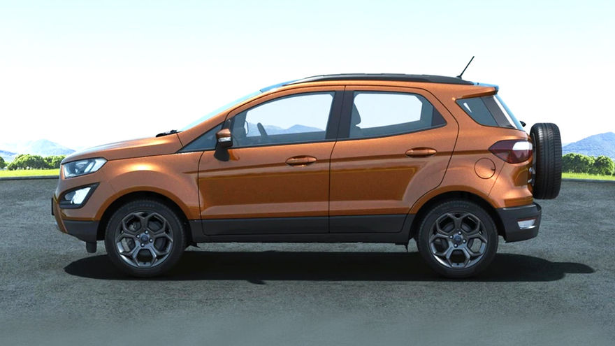 Ford EcoSport Side View (Left) 