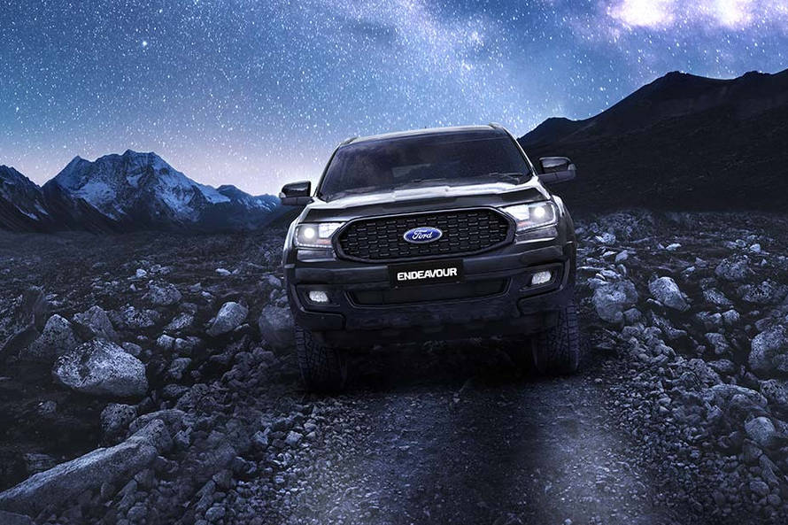 Ford Endeavour Front View