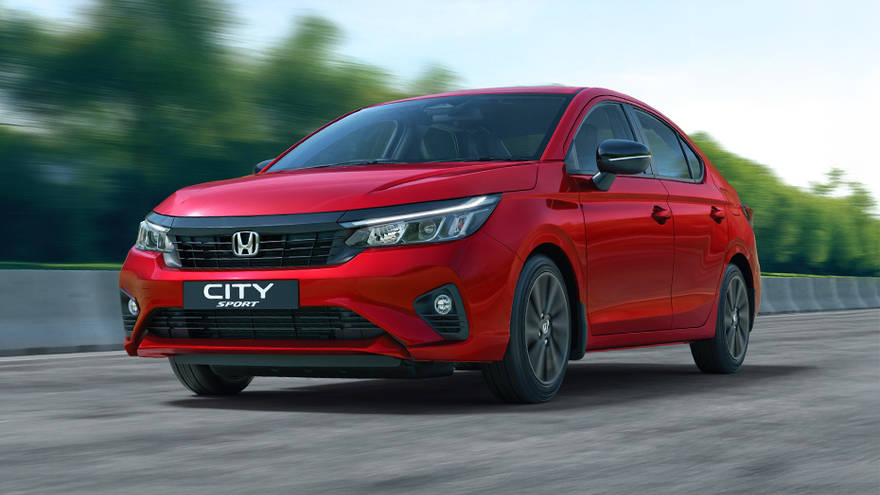 Honda City Front Left Quarter View