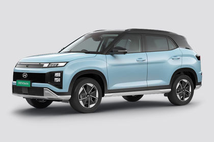 Hyundai Creta Electric Front Left Quarter View Hyundai Creta Electric Front Left Quarter View