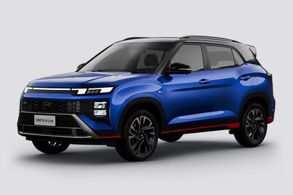 Hyundai Creta N Line Front Left Quarter View Hyundai Creta N Line Front Left Quarter View