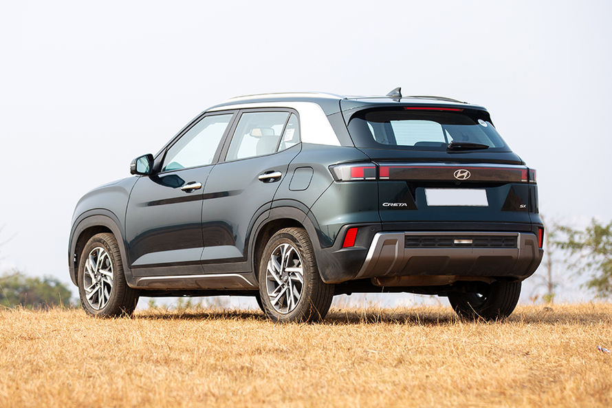 Hyundai Creta Rear Left Three Quarter View Hyundai Creta Rear Left Three Quarter View