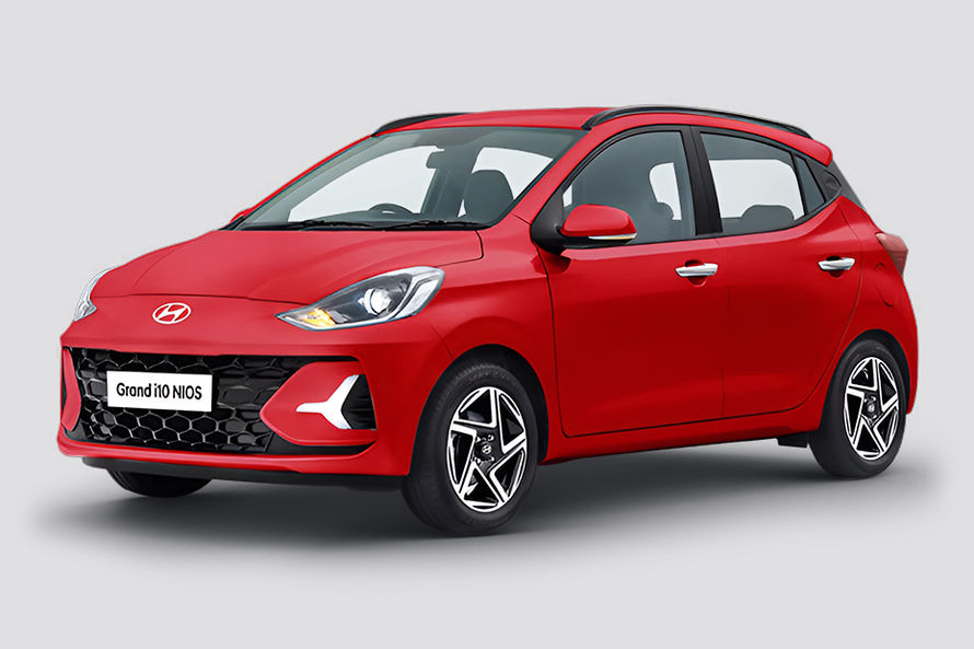 Hyundai Grand i10 Nios Front Left Quarter View