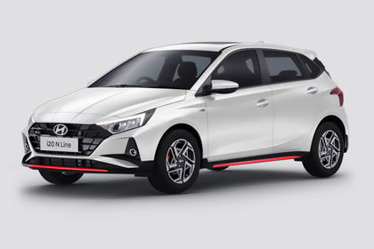 Hyundai i20 N-Line Front Left Quarter View Hyundai i20 N-Line Front Left Quarter View