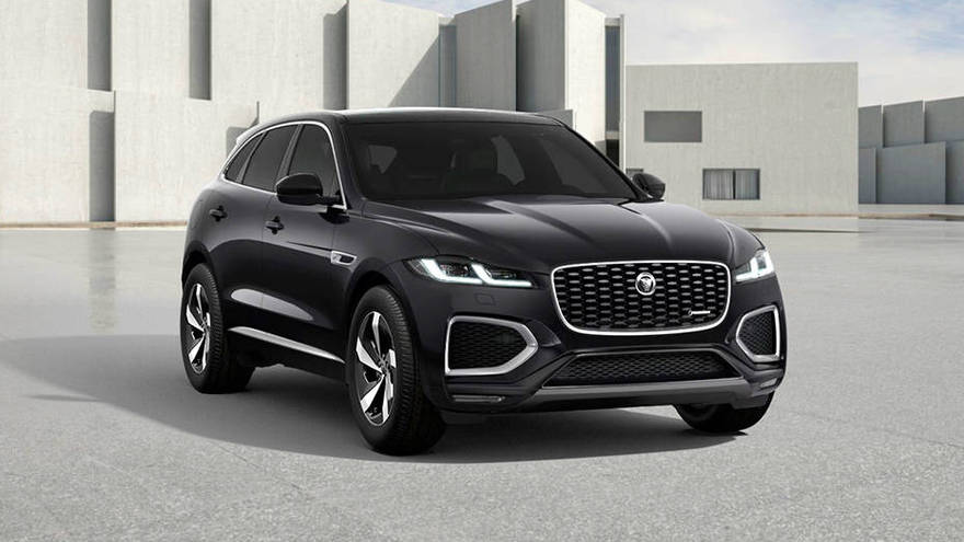 Jaguar F-Pace Front Right Side View