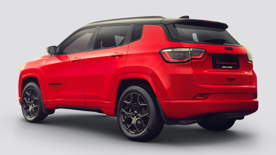 ಜೀಪ್ ಕಾಂಪಸ್‌ ಹಿಂಭಾಗ left three quarter ನೋಡಿ