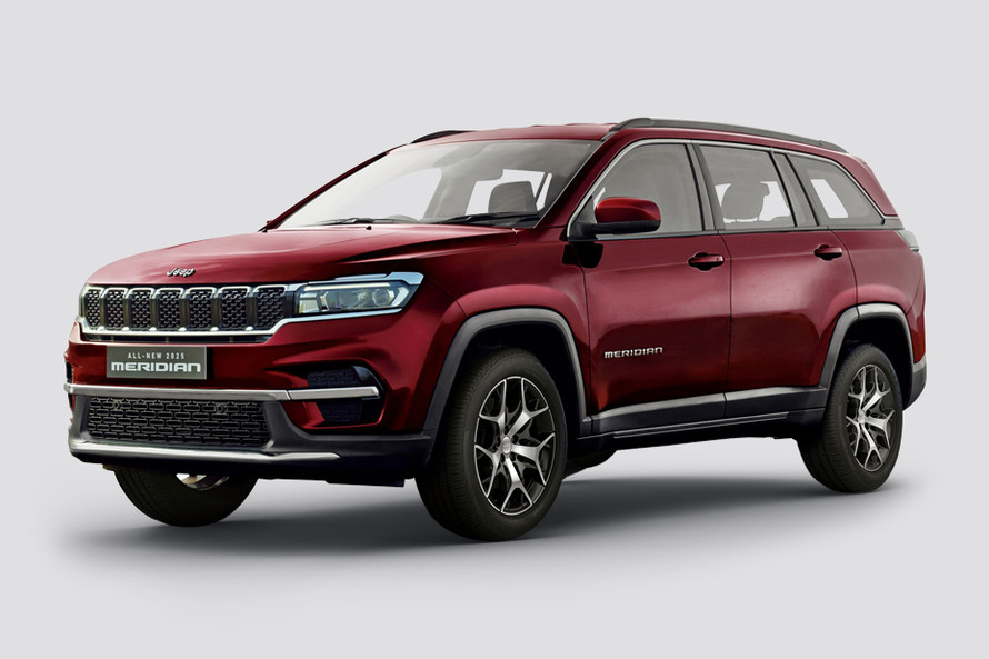 Jeep Meridian Front Left Quarter View