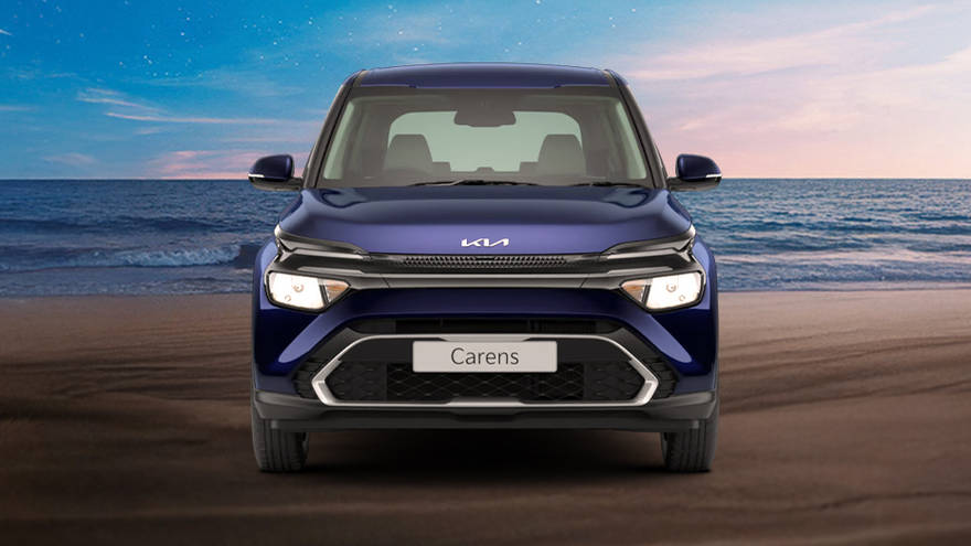 Kia Carens Front View
