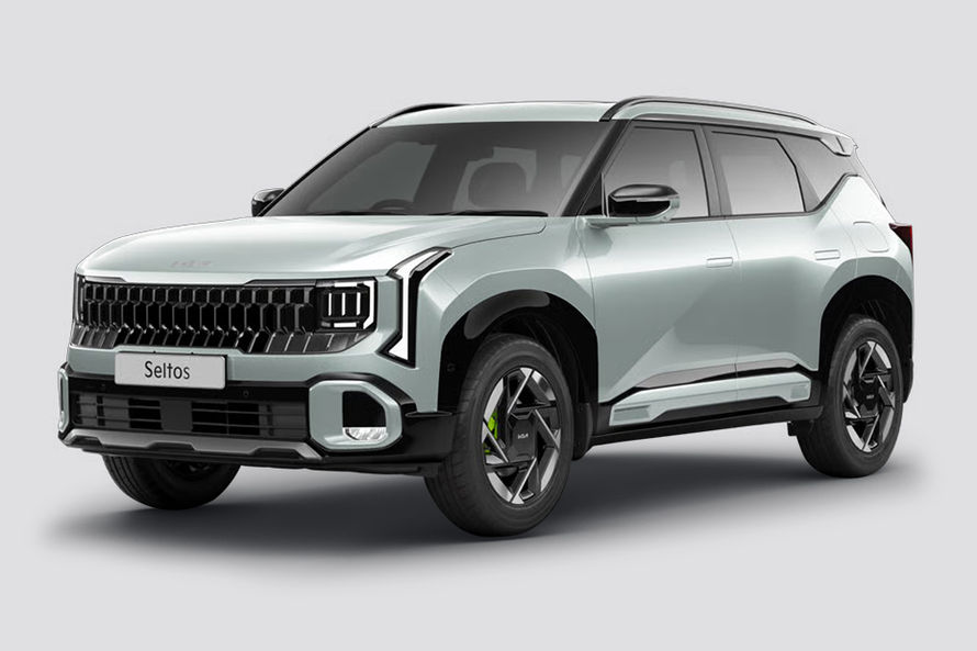 Kia Seltos Front Left Quarter View