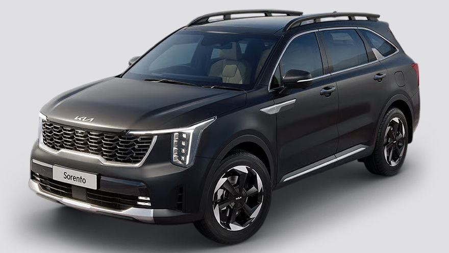 Kia Sorento Front Left Quarter View