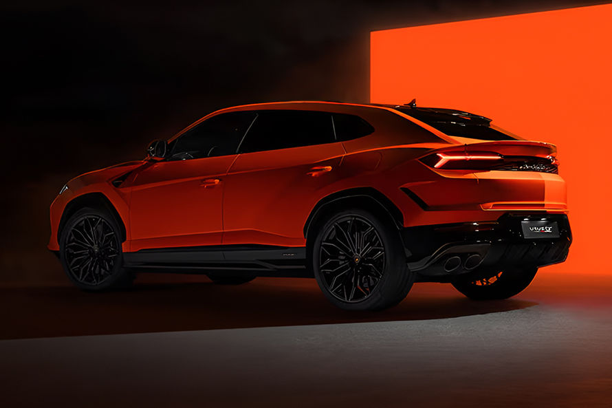 Lamborghini Urus Rear Left Three Quarter View Lamborghini Urus Rear Left Three Quarter View