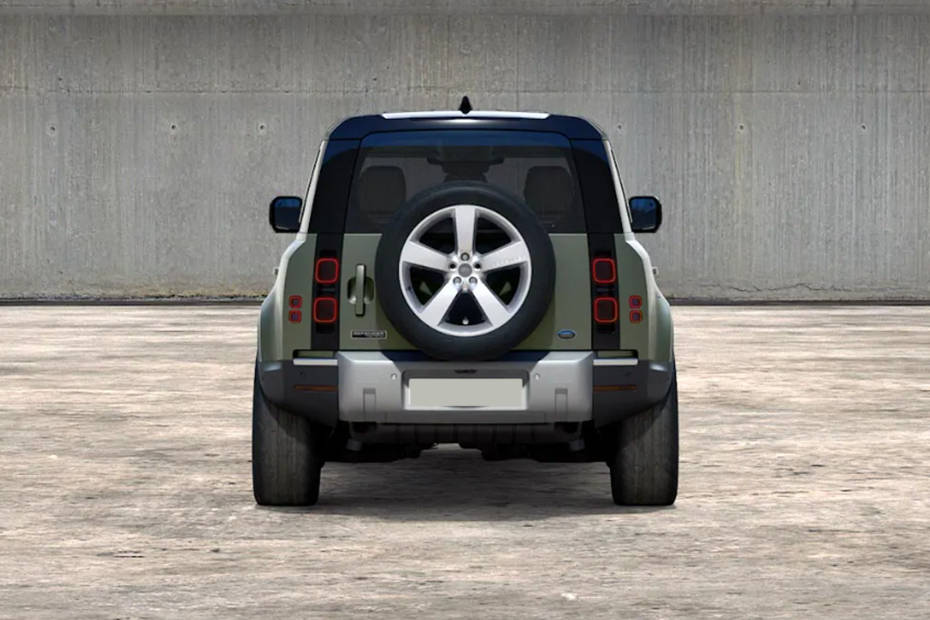 land rover defender rear view