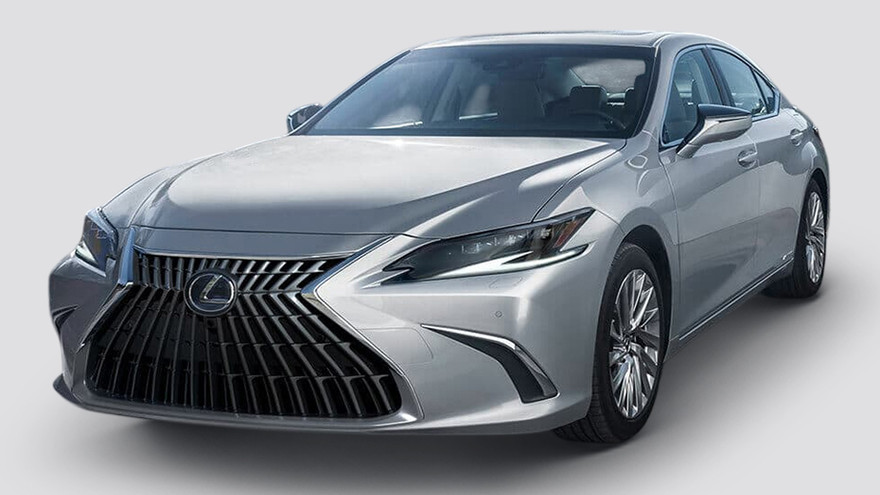 லேக்சஸ் இஎஸ் முன்புறம் left quarter காண்க