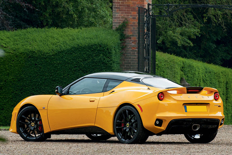 Lotus Evora Rear Left View