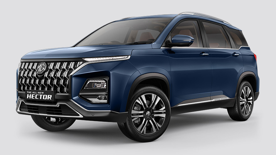 എംജി ഹെക്റ്റർ മുന്നിൽ left quarter കാണുക