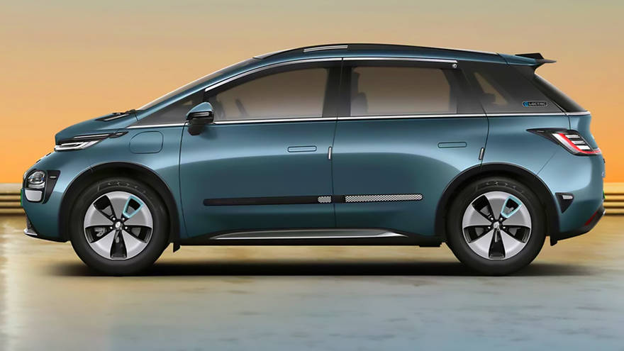 MG Windsor EV Side View (Left) 
