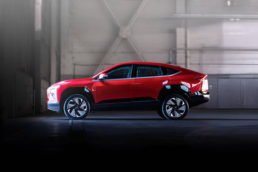 Mahindra XEV 9e Side View (Left) 