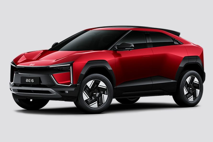 Mahindra BE 6 Front Left Quarter View