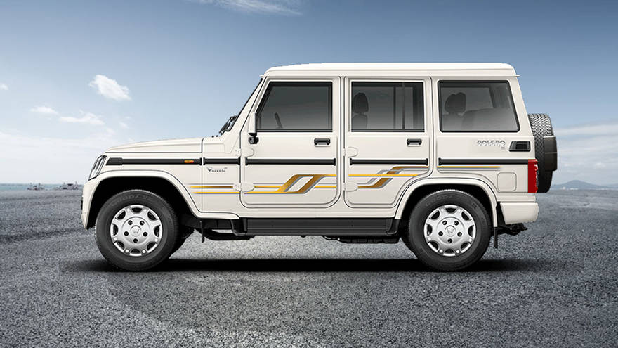 Mahindra Bolero Side View (Left) 