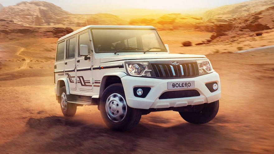 Mahindra Bolero Front Right Side View