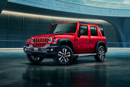 Mahindra Thar ROXX Stealth Black Colour - Stealth Black Thar ROXX ...