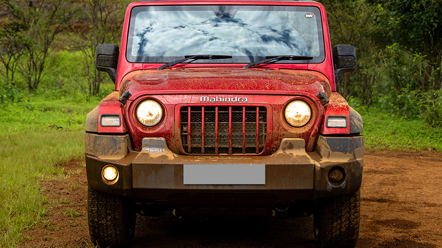 Mahindra Thar Front View