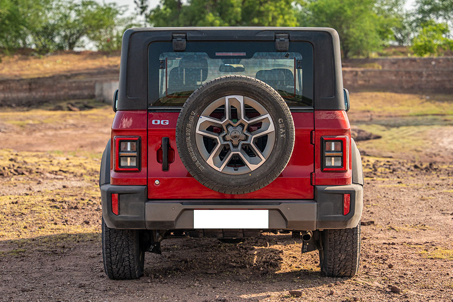 Mahindra Thar OG Rear View