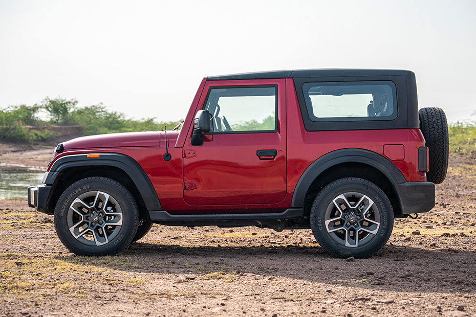 Mahindra Thar OG Side Profile View (Left)