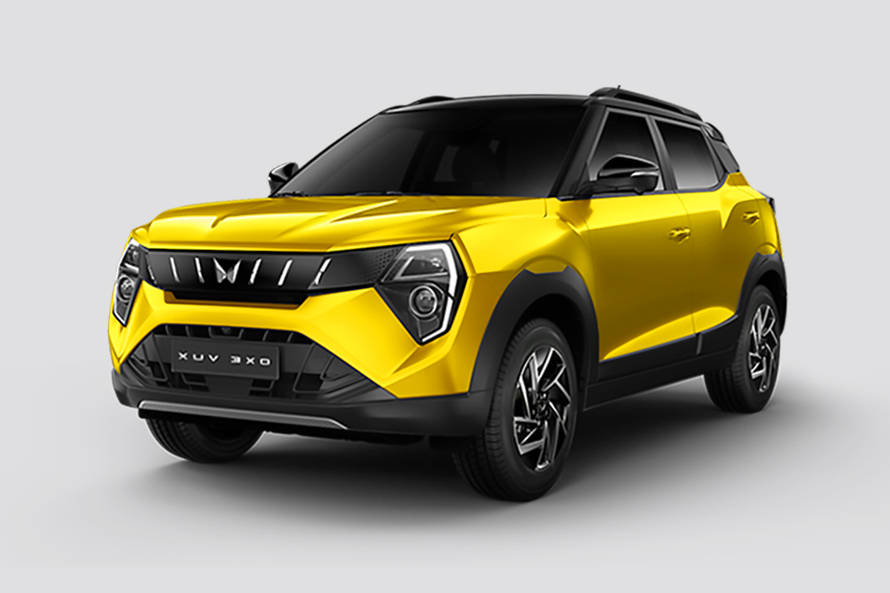 மஹிந்திரா எக்ஸ்யூவி 3xo முன்புறம் left quarter காண்க