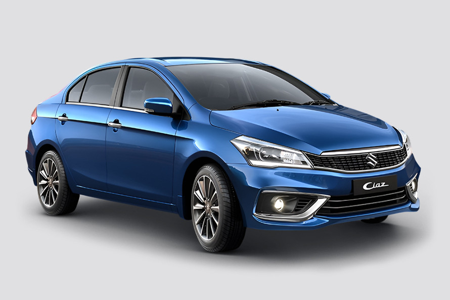 Maruti Ciaz Front Left Quarter View
