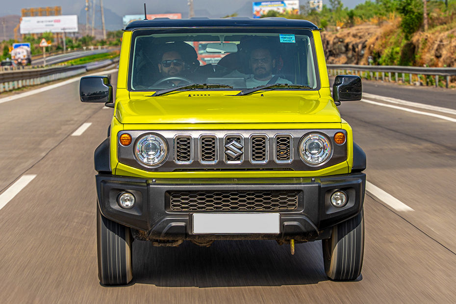 Maruti Suzuki Jimny Driving: Front View