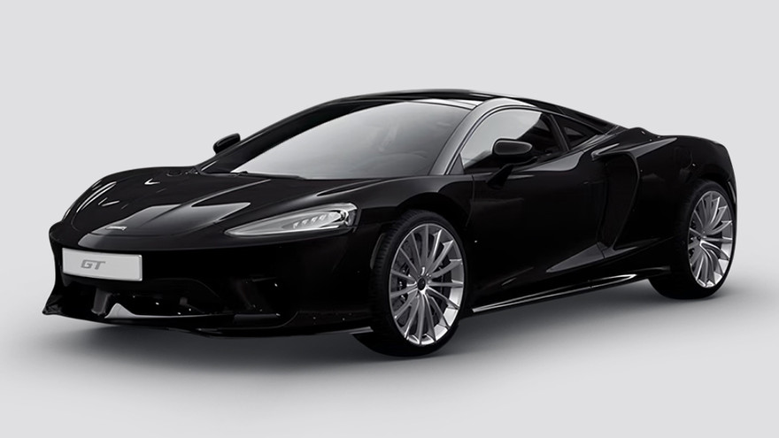 ಮೆಕ್ಲಾರೆನ್ ಜಿಟಿ; ಮುಂಭಾಗ left quarter ನೋಡಿ