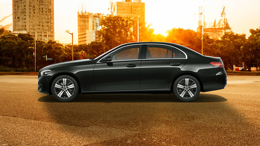 Mercedes-Benz C-Class Side View (Left) 
