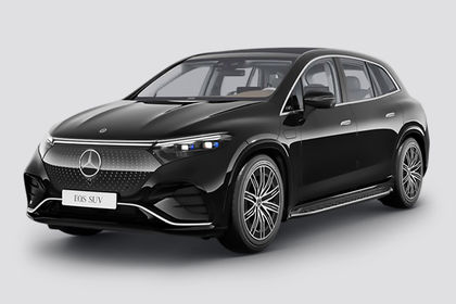 Mercedes-Benz EQS SUV Front Left Quarter View Mercedes-Benz EQS SUV Front Left Quarter View