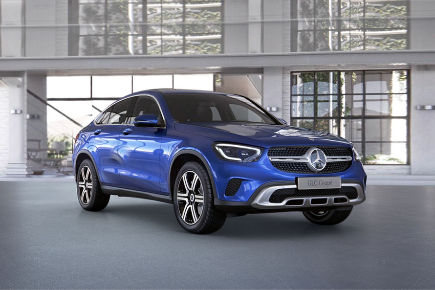 Mercedes-Benz GLC Coupe Front Left Side