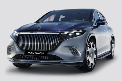 Mercedes-Benz Maybach EQS SUV Front Left Quarter View Mercedes-Benz Maybach EQS SUV Front Left Quarter View