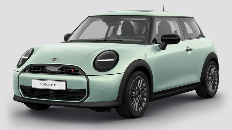 மினி கூப்பர் எஸ் முன்புறம் left quarter காண்க