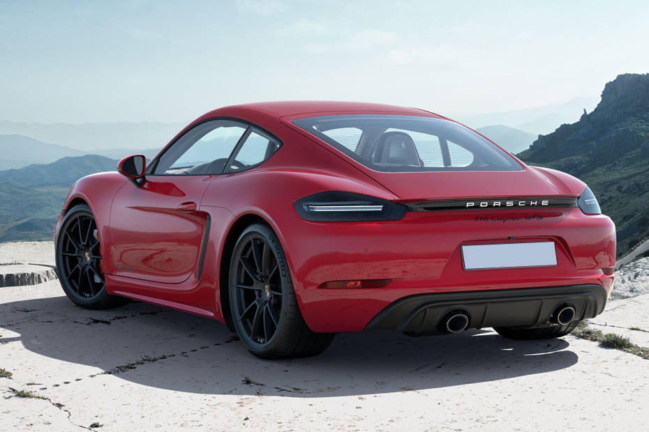 Porsche 718 Rear Left View