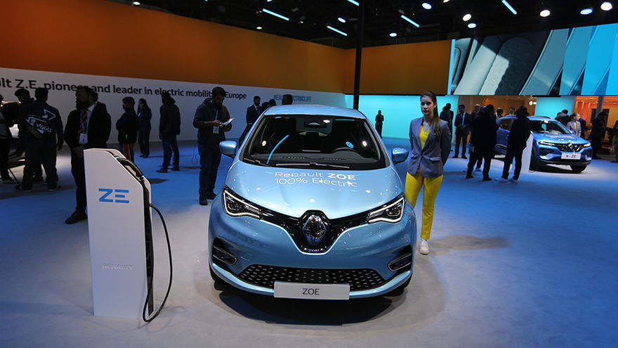 Renault Zoe Front View