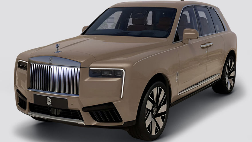 Rolls-Royce Cullinan Front Left Quarter View