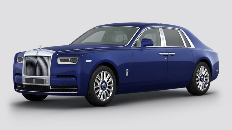 Rolls-Royce Phantom Front Left Quarter View
