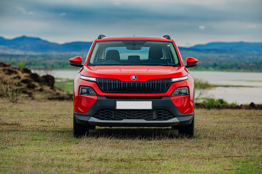 Skoda Kylaq Front View