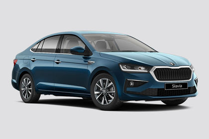 Skoda Slavia Front Right Quarter View Skoda Slavia Front Right Quarter View