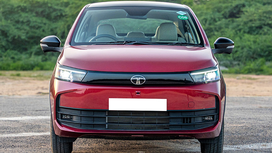 Tata Aeris Front View Tata Aeris Front View